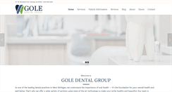 Desktop Screenshot of goledentalgroup.com